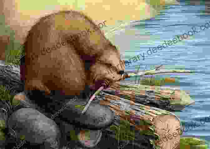 A Beaver Sitting On A Log Shaggycoat The Biography Of A Beaver