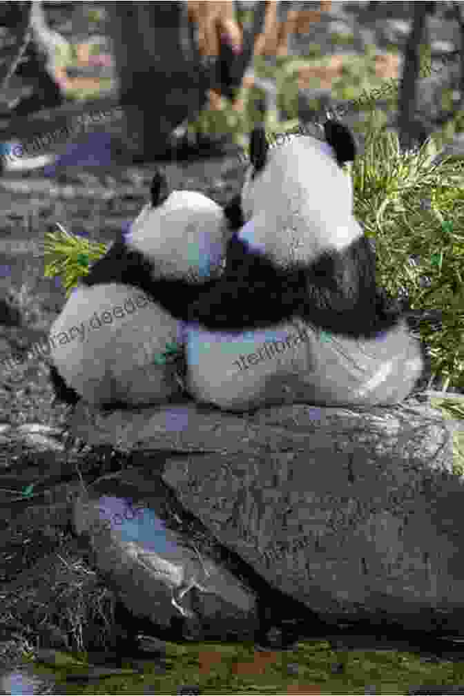 A Black And White Panda Bear Sitting On A Rock, Looking Puzzled. Secret Agent Jack Stalwart: 7: The Puzzle Of The Missing Panda: China