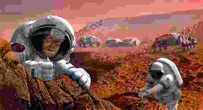 A Group Of Astronauts Exploring The Surface Of Mars, With The Planet's Rocky Terrain And Red Sky In The Background. Mars: Stories Rosie Clarke