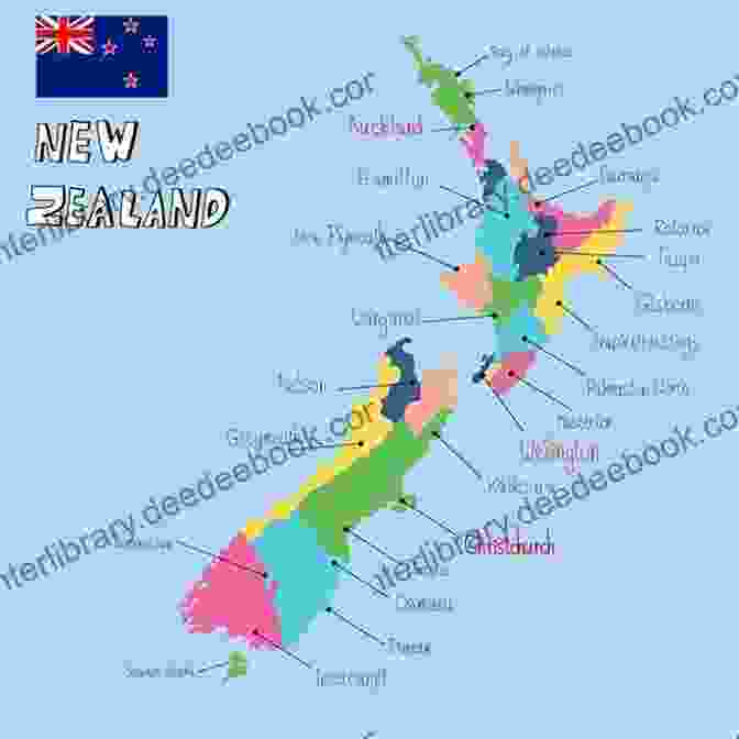 A Map Of New Zealand Showing Regional Disparities In Prosperity. Growing Apart: Regional Prosperity In New Zealand (BWB Texts 18)
