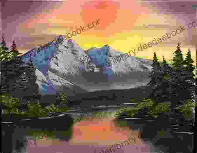 A Painting Of A Majestic Mountain Range. 101 Wild Wonderful Works Of Art
