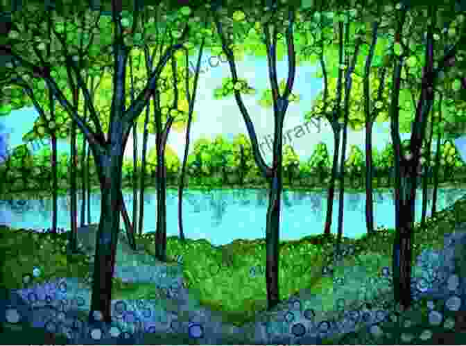 A Painting Of A Tranquil Forest. 101 Wild Wonderful Works Of Art