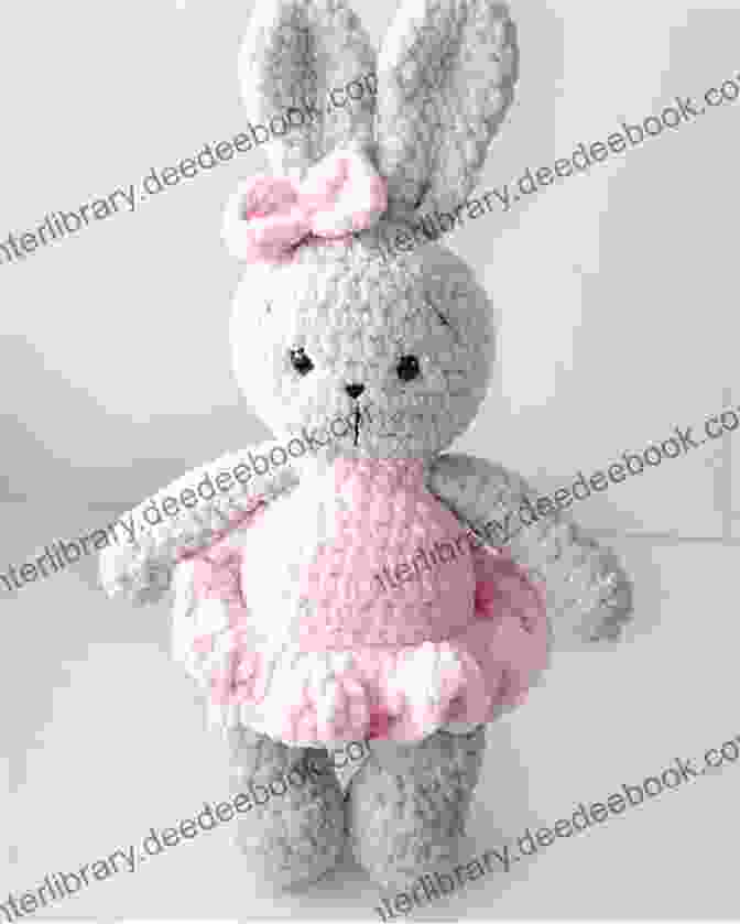 A Photo Of An Adorable Amigurumi Bunny Crocheted With Left Hand Crochet. Crochet Patterns With Left Hand: Simple And Detail Left Hand Crochet Tutorials For Beginners: Left Hand Crochet Guide