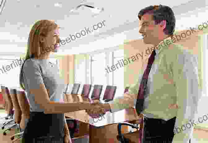 A Professional Looking Businessman And Businesswoman Shaking Hands In A Meeting Room, Symbolizing Successful Network Marketing Partnerships Network Marketing: A Beginner S Guide For A Successful Network Marketing Career