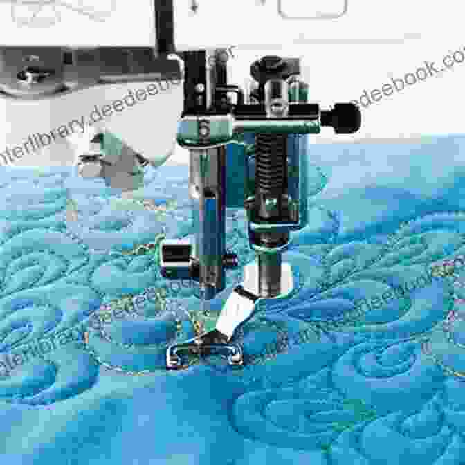 A Variety Of Sewing Machines, Feet, Threads, And Fabrics Used For Free Motion Quilting Dancing With Thread: Your Guide To Free Motion Quilting