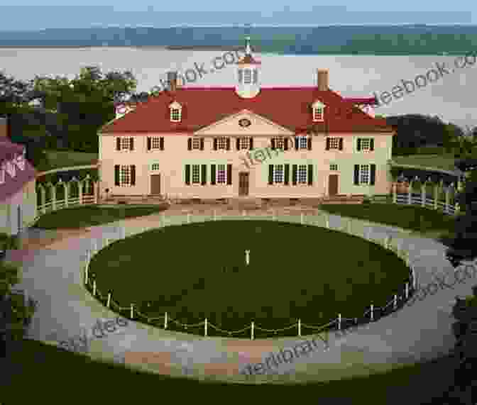 Aerial View Of Mount Vernon Estate With The Mansion, Gardens, And Potomac River In The Background Mt Vernon Estate The Home Of Our First President
