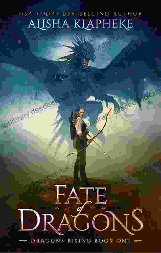 An Epic Fantasy Novel Cover Depicting A Fierce Dragon Soaring Amidst A Fiery Sky, Its Scales Shimmering With The Power Of Elemental Magic. The Protagonist, Anya, Stands Defiantly Below, Her Sword Drawn And Her Eyes Blazing With Determination. Elemental Origin: Blood Of Dragons Prequel
