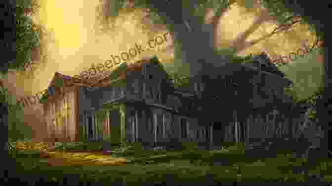An Image Of A Dilapidated Mansion With Overgrown Vegetation And An Eerie, Foreboding Atmosphere. The Agony House Looms Ominously In The Background. The Agony House Cherie Priest