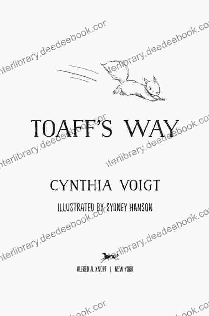 Book Cover Of Toaff Way By Cynthia Voigt Toaff S Way Cynthia Voigt
