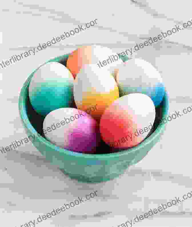 Eggs Decorated With Ombre In A Variety Of Colors 20+ Creative Ways To Decorate Eggs (for Easter Or Any Time)