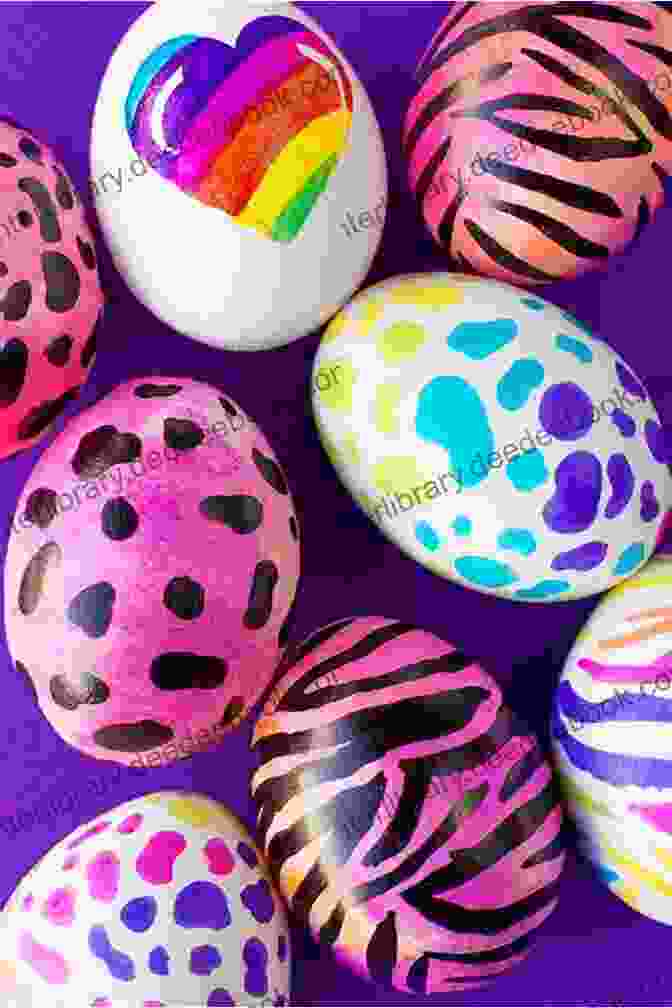 Eggs Decorated With Paint In A Variety Of Colors And Designs 20+ Creative Ways To Decorate Eggs (for Easter Or Any Time)