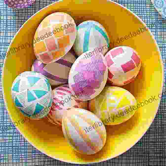 Eggs Decorated With Paper In A Variety Of Colors And Patterns 20+ Creative Ways To Decorate Eggs (for Easter Or Any Time)