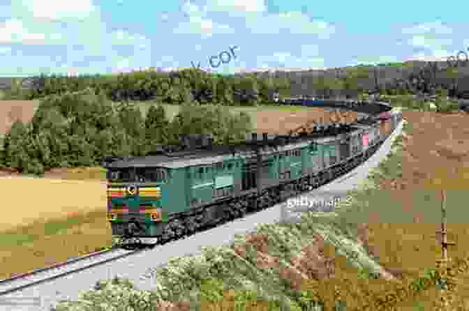 Emma Belmont Hauling A Heavy Freight Train, Demonstrating Its Relentless Power And Tractive Effort Steam Locomotive Emma Belmont
