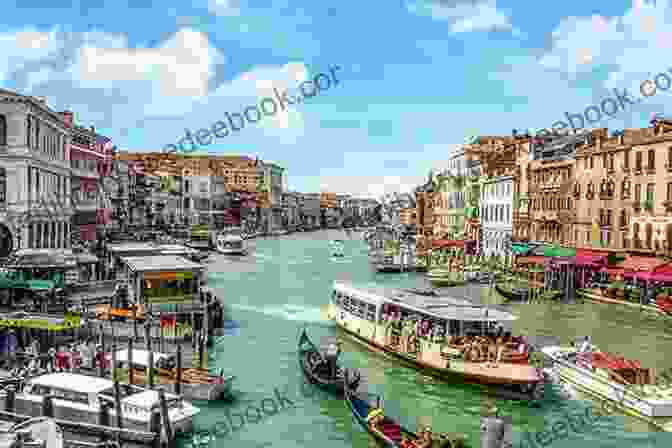 Gondolas Gliding Through The Tranquil Waters Of The Grand Canal, A Defining Characteristic Of Venice. Portugal Spain And Italy Travel Tips And Hacks: Three Countries Nine Cities: Lisbon Porto Faro Sevilla Madrid Barcelona Florence Venice Bologna