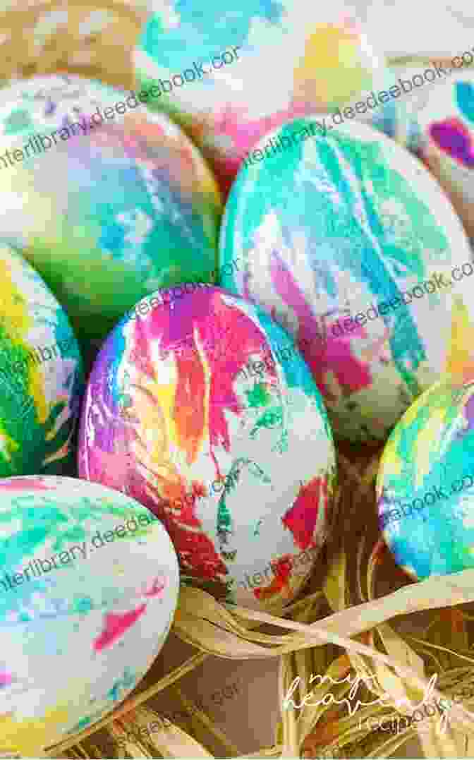 Tie Dye Eggs In A Variety Of Colors 20+ Creative Ways To Decorate Eggs (for Easter Or Any Time)