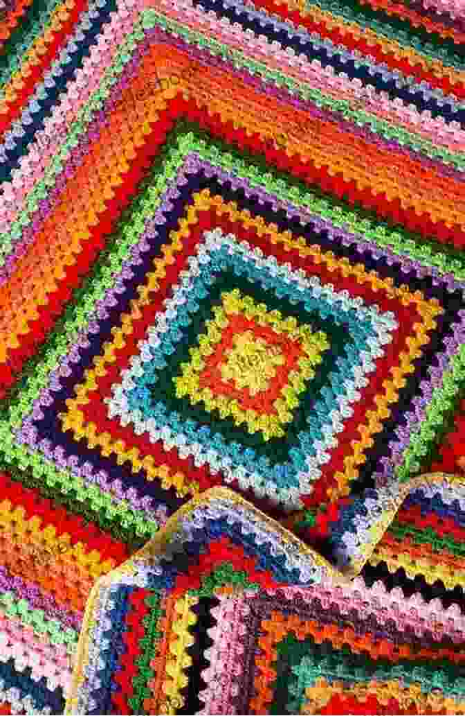 Vibrant Crochet Squares In A Rainbow Of Colors Granny Square Patterns: Colorful And Creative Crochet Squares To Inspire You