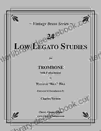 24 Low Legato Studies For Trombone With F Attachment