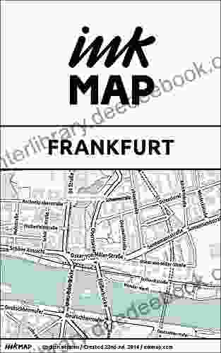 Frankfurt (am Main Germany) Inkmap Maps For EReaders Sightseeing Museums Going Out Hotels (English)